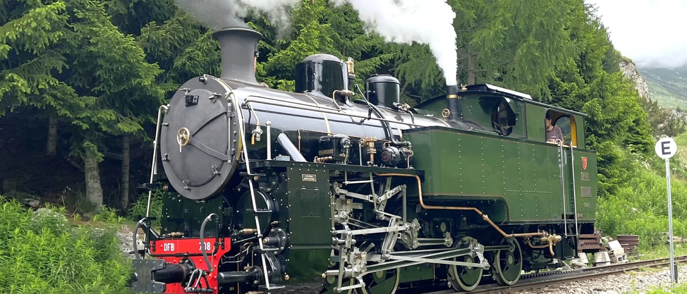 Furka-Bergstrecke: HG 4/4 708 darf jetzt auf die Strecke