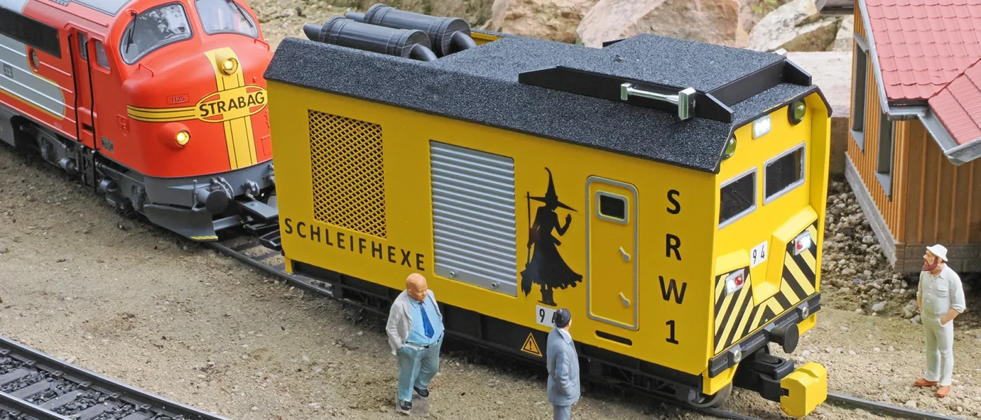 SRW-1 – die Schienen-Schleifhexe aus Elmshorn
