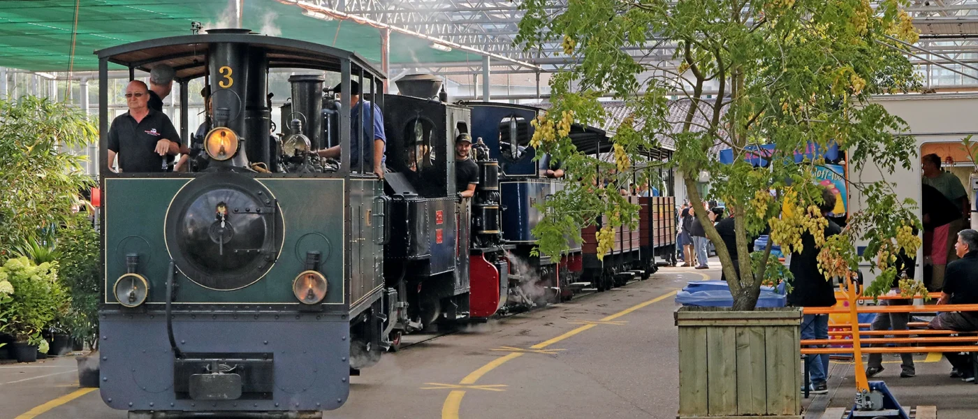 Grossbahnfest und Schotterplatz kombiniert: Die größte Schweizer Modellbahnschau