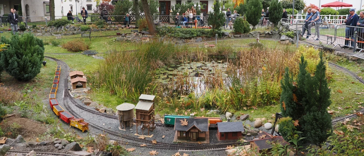Griesheimer Gartenbahnfest: Sonntag Kinderfahrtag